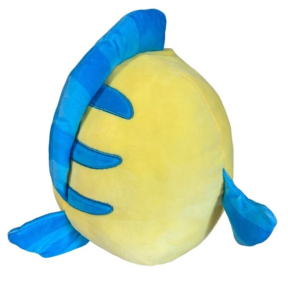 Squishmallows Disney Flounder Plush Fish 10" Little Mermaid Soft Toy - Picture 3 of 6